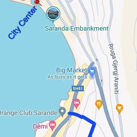 Niko Apartament Sarandë Esterno foto